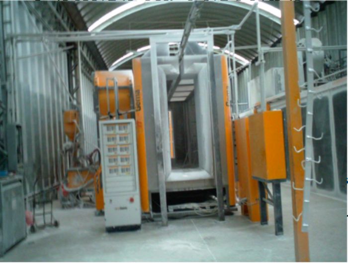 CABINA PARA PINTURA ELECTROSTATICA 